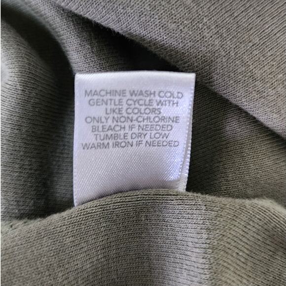 Christopher & Banks Olive Green Blouse women's size Small - Picture 5 of 8